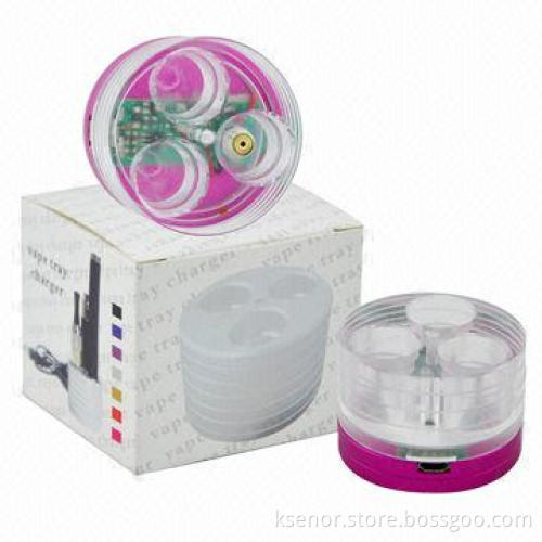 Vape Tray Charger Ego Holder with Three Holes